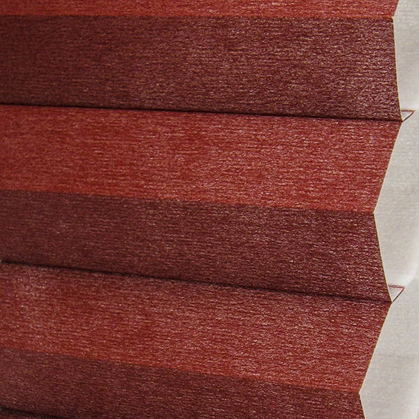 Agate Red Semi-Opaque 38mm Cellular Shades | OEM ODM Honeycomb Window Blinds Supplier | Eround