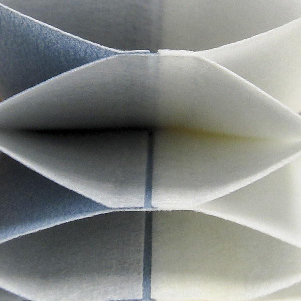 Federal Blue Semi-Opaque 38mm Cellular Shades | OEM ODM Honeycomb Window Blinds Supplier | Eround